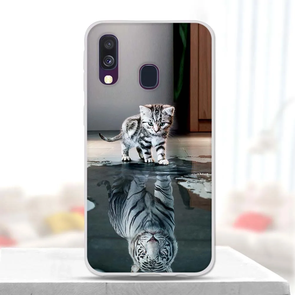 Чехол для Samsung Galaxy A40 чехол силиконовый бампер задняя крышка A 40 телефона A450F SM