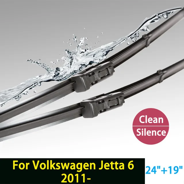 2 шт. щетки стеклоочистителя для VW Volkswagen Jetta 6 MK6 (начиная с 2011 года) 24 &quot+ 19&quot