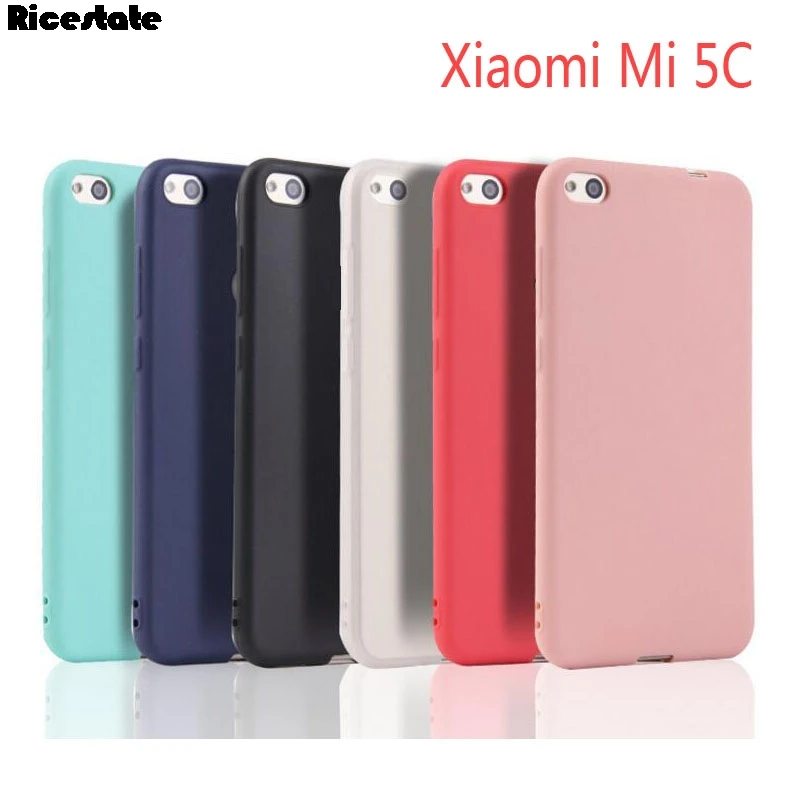 

Xiaomi Mi5C Covers Matte Aad Crystal Soft TPU Silicone Case For Xiaomi Mi 5C Protective Case Full Cover