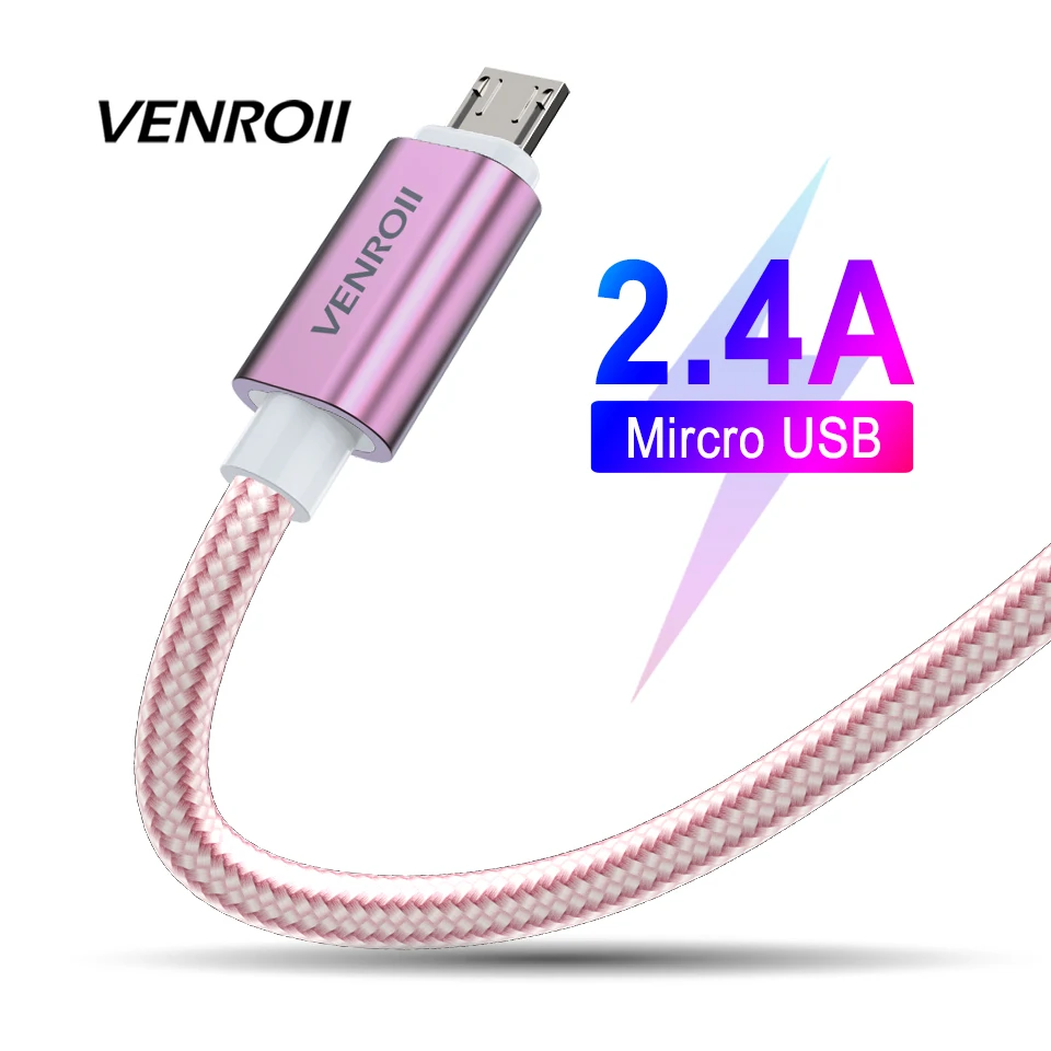 المصغّر usb كابل شاحن هاتف محمول يعمل بنظام تشغيل أندرويد سريع شحن مزامنة بيانات Kable لسامسونج A7 S7 Xiaomi Redmi ملاحظة 5 6 برو هواوي الشرف 8X9