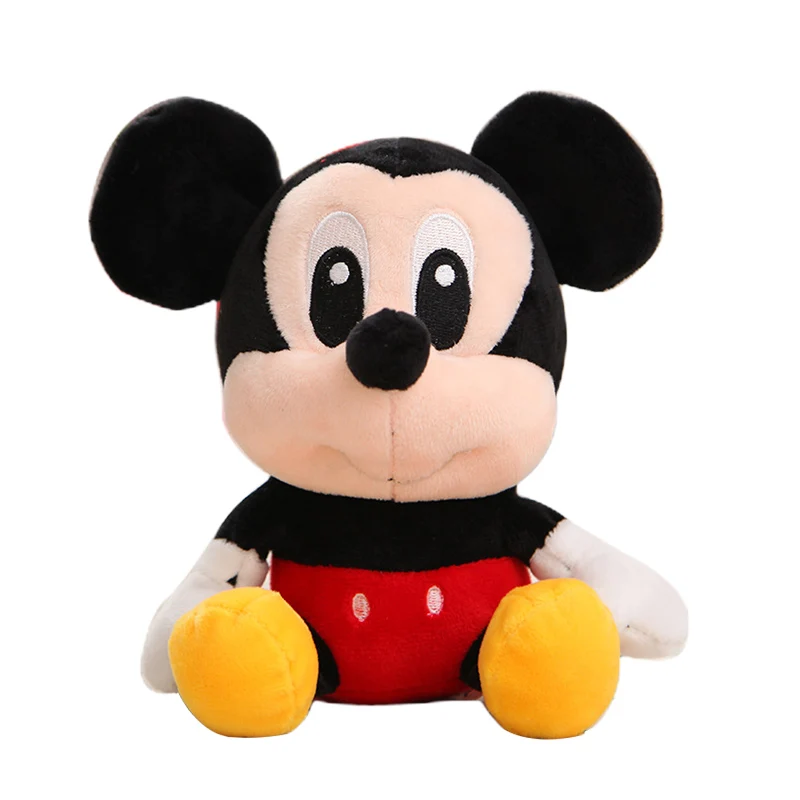  Disney Mickey Mouse Minnie Cute Cartoon Animal Stuffed Plush Backpack Dolls Toys Kindergarten Mini  - 33018619118