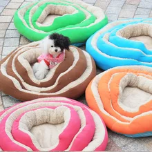 2016 New Cute Warm Washable Pet Dog Cat Colorful Mattress Bed Mat House for Dog Accessories Dog Brand Bed Pink Blue Green S M L