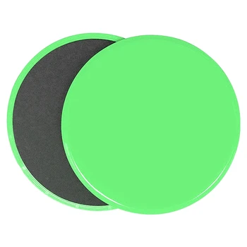 

2Pcs Fitness Gym Gliding Discs Slider Exercise Sliding Plate For Yoga Gym Abdominal Core Training Gym Equipment Green #8