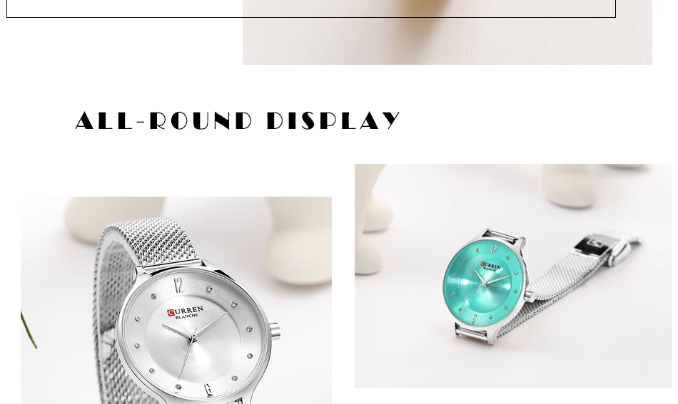 CURREN изысканные простые женские часы, серебряные аналоговые кварцевые часы из нержавеющей стали, женские роскошные часы от ведущего бренда Relogio Feminino