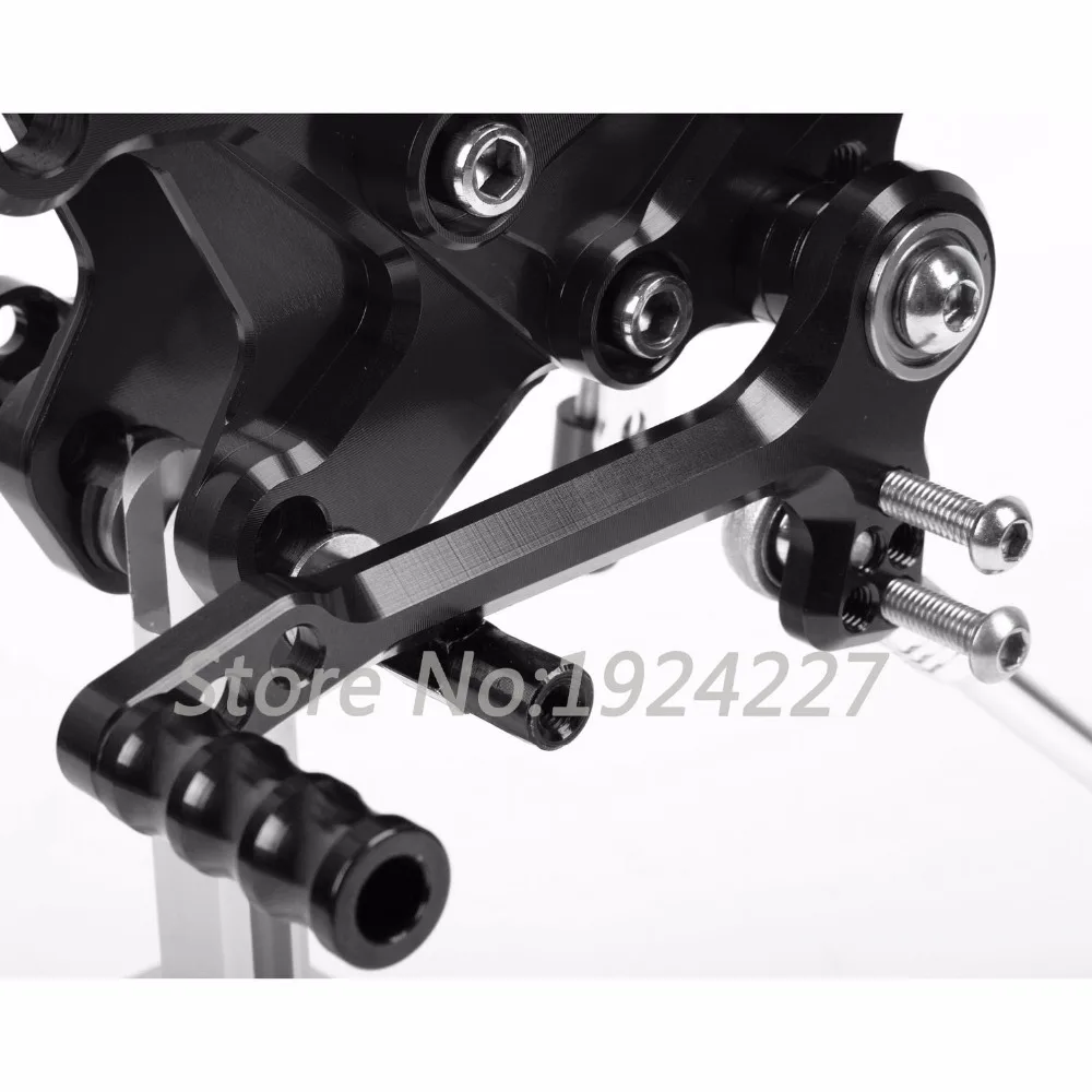 8 цветов ЧПУ Rearsets для Kawasaki ZX10R ZX-10R ZX 10R 10 R 2011-2014 2013 2012 сзади множество мотоциклов регулируемая подножки педали