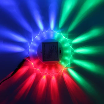 

DC5V 8W UFO led stage light 48 Leds Colorful Auto Sound Activated USB powered Stage effect for KTV Bar DJ Club Disco Dancing