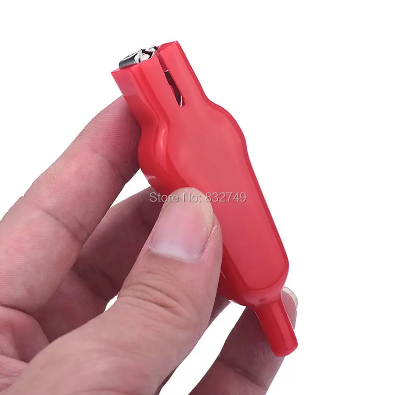 Купить 2 ШТ. Обшитый электрические diy щупы аллигатор крокодил ...