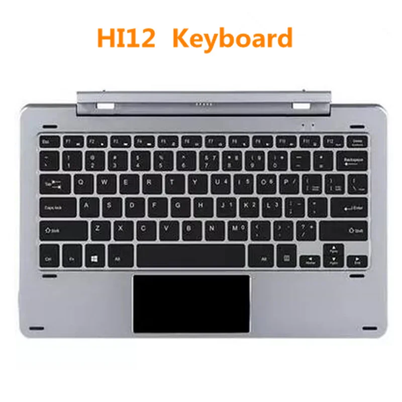 

Multi Mode Rotary Shaft Aluminium Alloy Keyboard for Chuwi Hi12 Magnetic Docking Pogo Pin Separable Design for Playing Game Chat