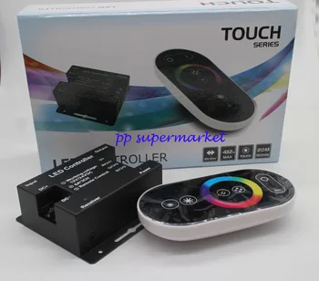 

12-24V 18A RF Remote Wireless Touch Pad Panel RGB LED Controller controls for 5050 3528 RGB Light RGB Controller