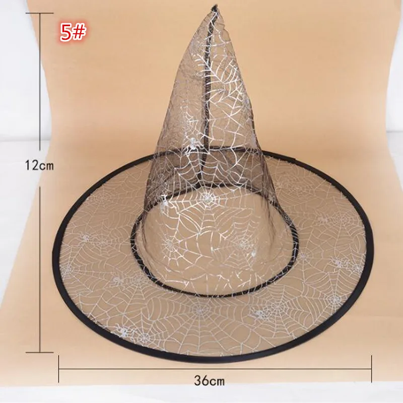 Хеллоуин ободок с хэллоуинской тематикой ведьма шляпа пиратские шапки дети взрослые маскарадные вечерние головные уборы выступления реквизит Хэллоуин вечерние поставки - Цвет: 5