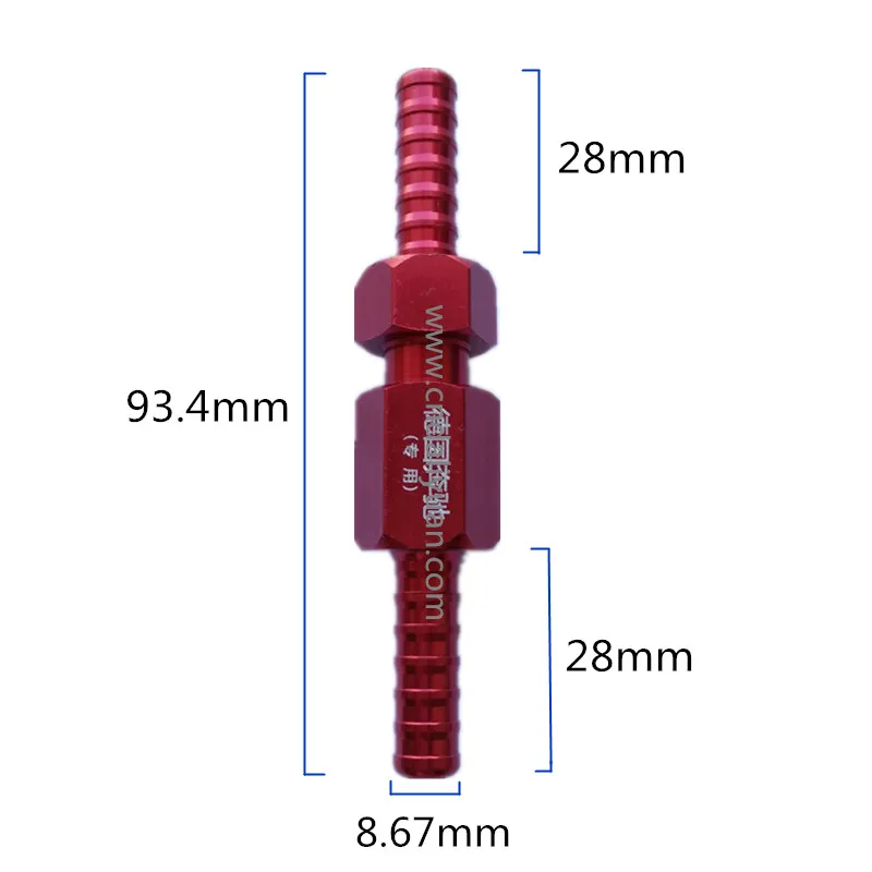 Metal fuel line connectors Metal adapter fuel oil pipe connector for