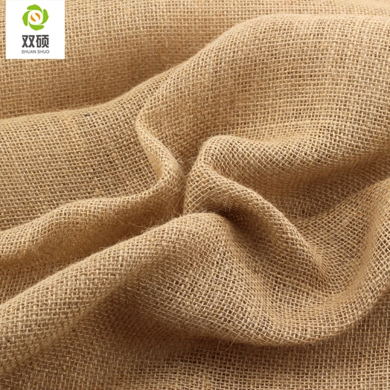 ShuanShuo 4040# Jute Fabric Sack Linen Cloth For DIY Hand Work, Storage Bags Christmas Decoration 160*50cm