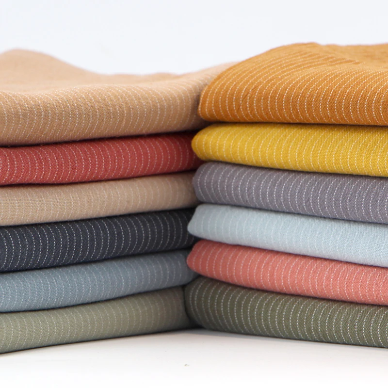 

50*140cm DIY Japan Little Cloth group Yarn-dyed fabric,for sewing Handmade Patchwork Quilting , stripe dot Random D30