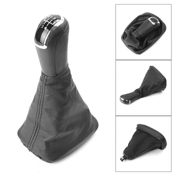 

5 Speed Manual Shift Knob Gear Shifter For Skoda Fabia 2000-2008 2010-2013 ABS+PU