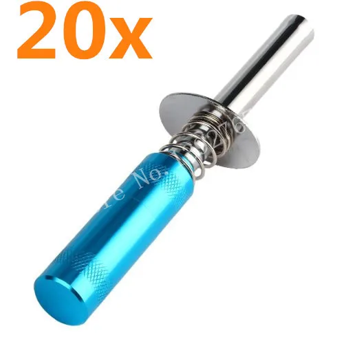 

Wholesale 20pcs/ Lot HSP 80103 Glow Plug Starter Igniter For 1/10 Nitro Truck RC Car Buggy Monster 4WD R/C Engine Parts