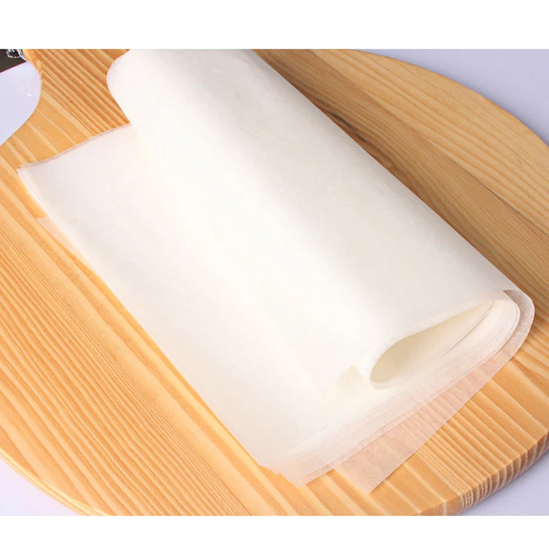20x30cm 24x42cm Oilpaper Baking Paper Double Sided Silicone Papers Pan