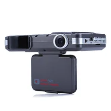2 in 1 360 Degree Auto Radar Detectors Camera HD Dash Cam G-Sensor Safety Anti Police Speed Control Vehicle Radar Detection