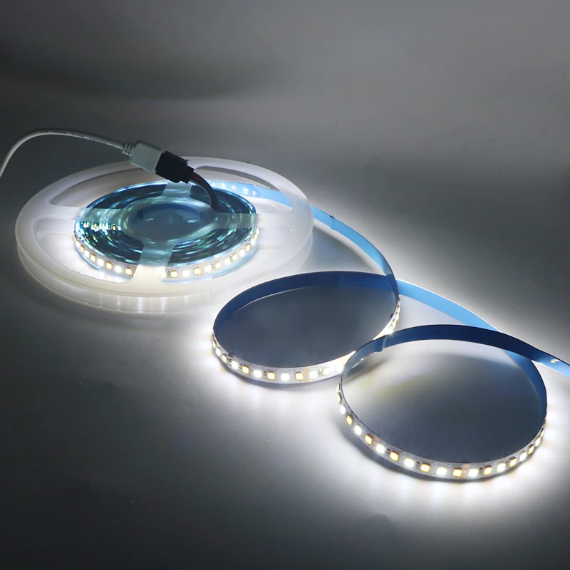 SZYOUMY CCT 2835 SMD светодиодная полоса света двухцветная белая Регулируемая Цветовая