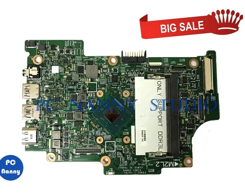 Pcnanny 01 yrtp 1 yrtp для Dell Inspiron 3147 Материнская плата ноутбука N3530 Процессор DDR3L тестирование
