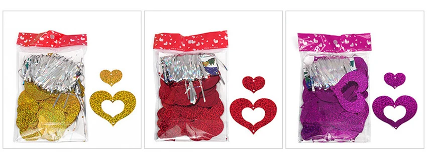 100 шт блестящее сердце картон карты шары в виде сердца подвеска на ленте свадебные шары для украшения вечерние принадлежности