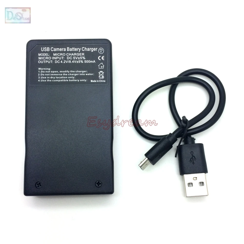 LI-40C LI-41C LI 40C 41C USB Charger for Olympus LI-42B 42B LI 40B ENEL10 K7006 FNP45 Battery Digital Camera FE160 FE280 FE290