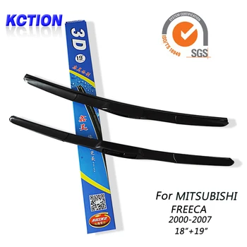 

Car Windshield Wiper Blade For Mitsubishi FREECA (2000-2007),18"+19",Windscreen Wipers Blade Rubber Refill, Car Accessories