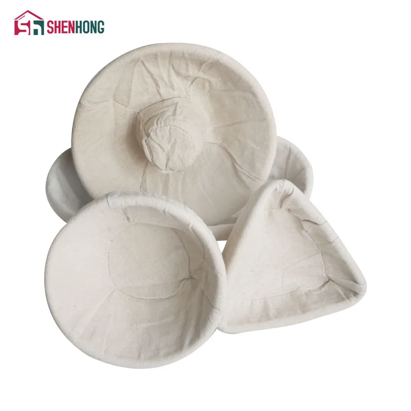 

SHENHONG High Quality Fermentation Rattan Basket Country Bread Baguette Dough Banneton Brotform Proofing Proving Baskets