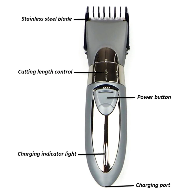 Hc-001, водонепроницаемое электрическое лезвие машинки для стрижки волос, для детей, для маленьких мужчин, электробритва, триммер для стрижки