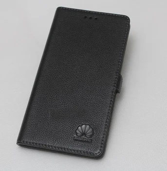 

For Fundas Huawei Y7 Prime Case High Quality Genuine Leather Stand Flip Case Cover For Huawei Y7 Prime Phone Bags