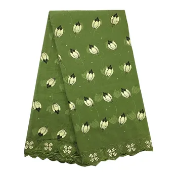 

African Lace Fabrics High Quality For Men Cotton Dry Lace Fabric Swiss Voile With Stone Swiss Voile Lace In Switzerland
