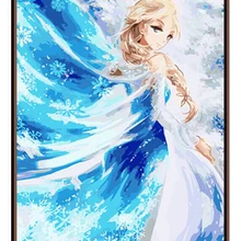 MOLEK картина маслом, изображающая фигуру по номерам мультфильм девушка модульная DIY акриловая живопись на холсте Современный домашний декор Настенная картина