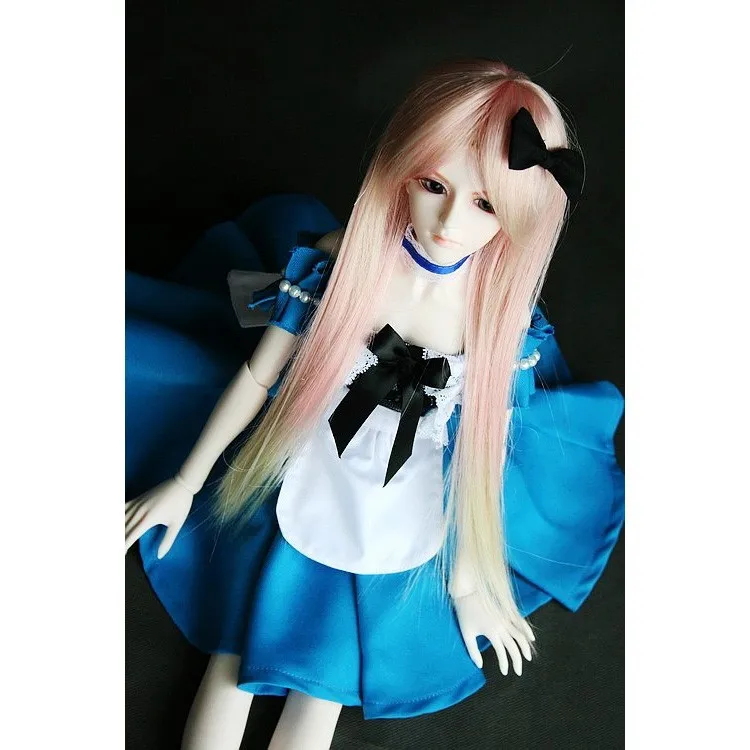 [Wamami] 247# Alice blue платье/рубашка/костюм для 1/4 MSD 1/3 SD DZ AOD BJD Dollfie