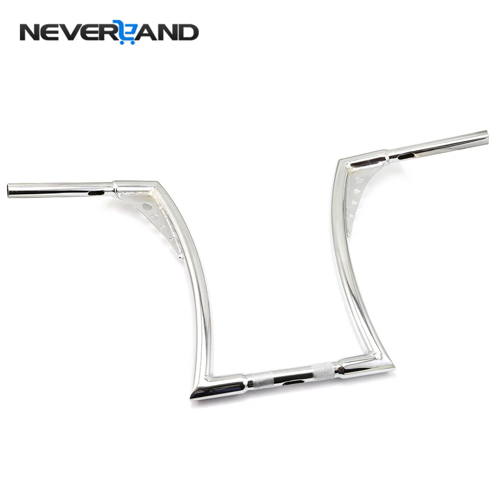 

Neverland 1-1/4" Devil Handle Bar Chromre Motorcycle Handlebars For Harley Custom Sporster Bobber D35