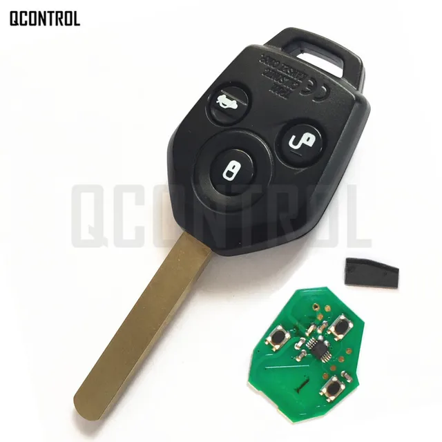 QCONTROL Car Keyless Entry Remote Key Fit for Subaru for Forester