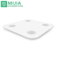 Mijia Ultra Slim Body Fat Scale 2 Bluetooth 4,0 Поддержка подключения Android и IOS синхронизация данных на английском языке
