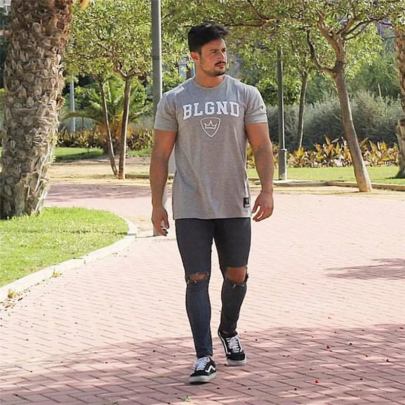 Summer t-Shirt Men Casual Short Sleeve-5 (2)