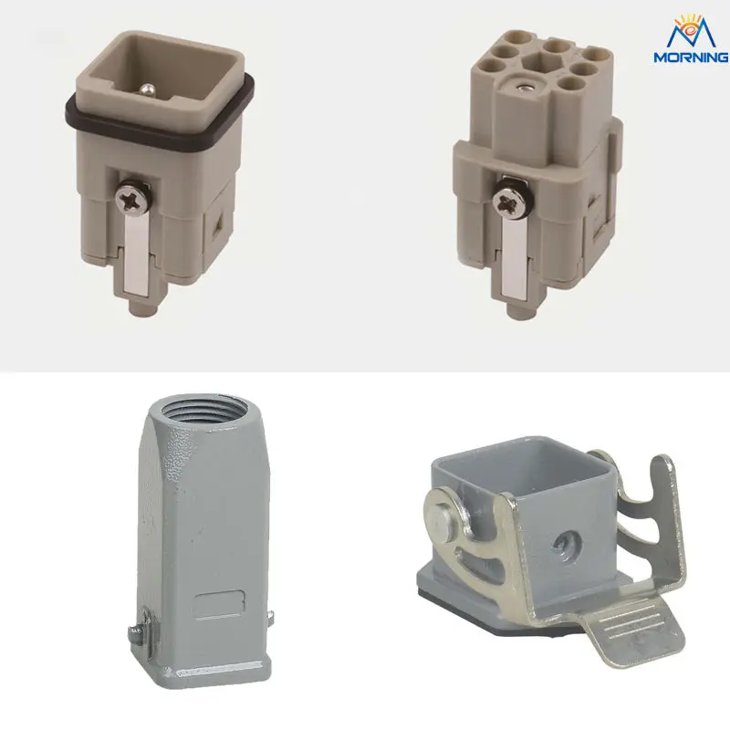 

HOT HQ-007 7+PE 400v 10A Power heavy duty connectors