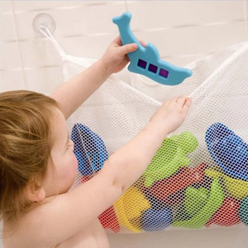 

Kids Baby Bath Tidy Toy Baby Bath Bathtub Toy Mesh Net Toy Bag Organizer Holder Bathroom Baby Toy Bags