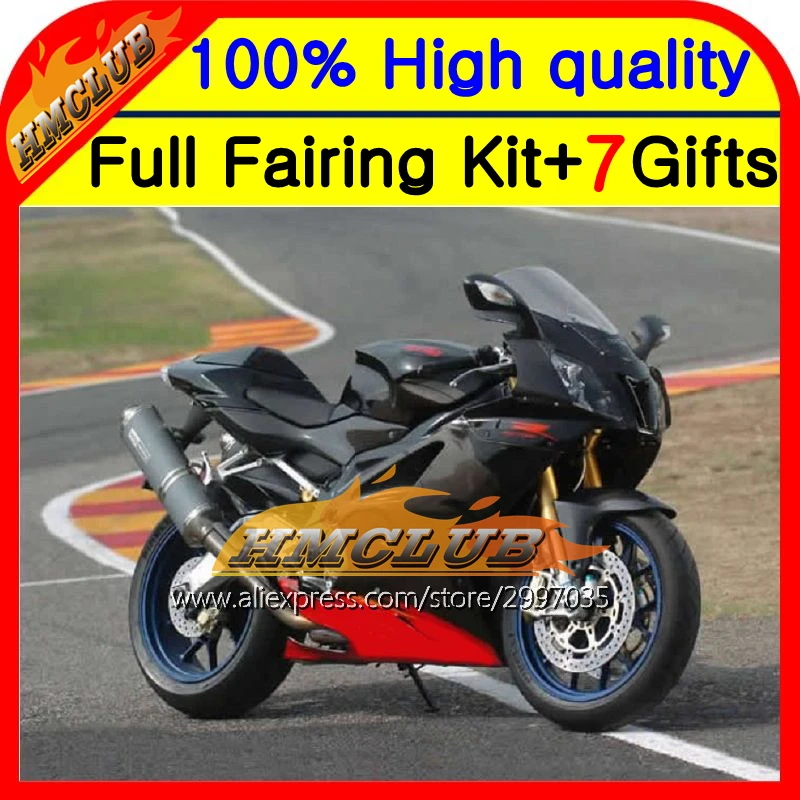 Aluminium Fairing Kit Aprilia RSV Mille Red