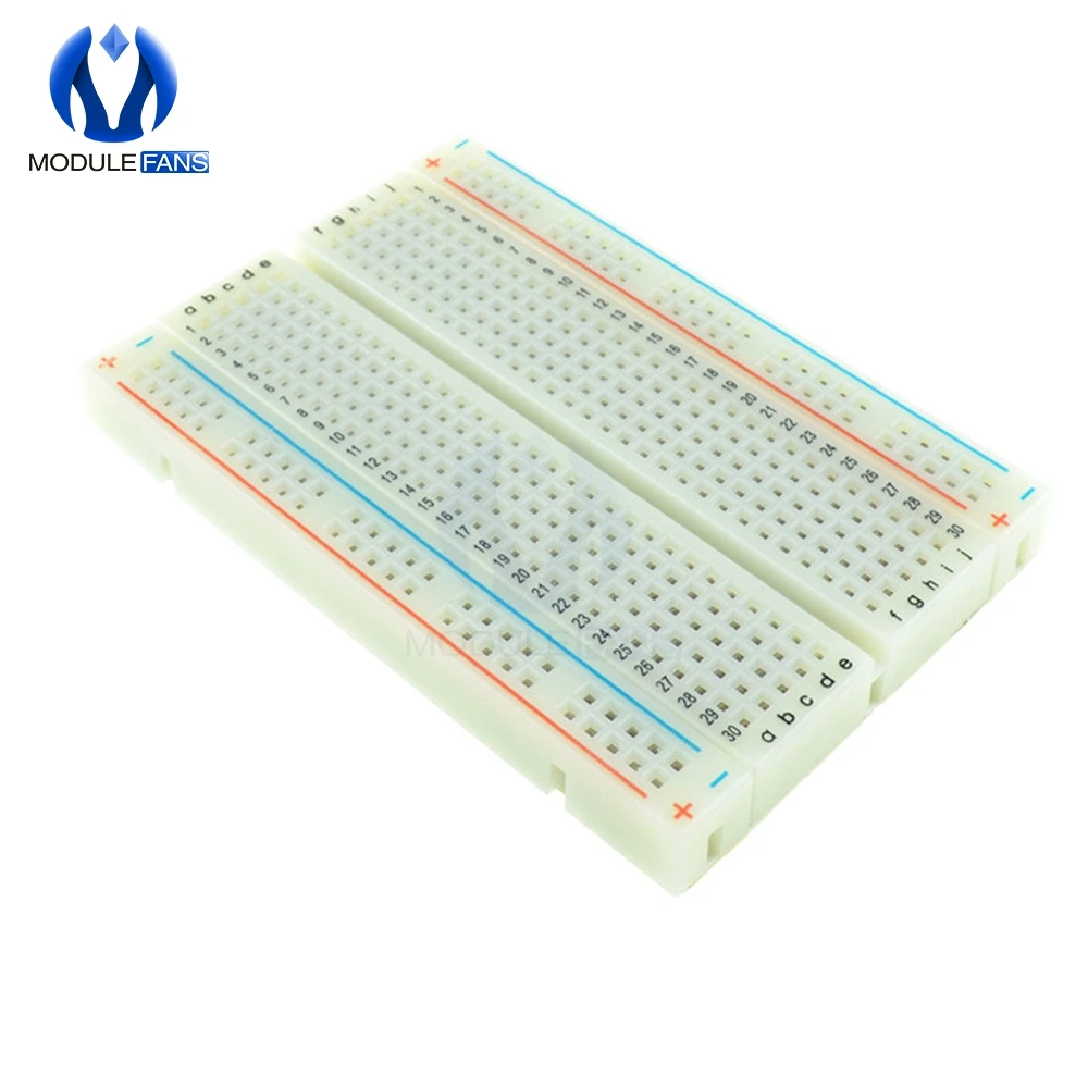

2pcs 400 Tie Points Holes Universal Solderless Mini Test Protoboard DIY Bread Board For Bus Test Circuit Board PCB Breadboard