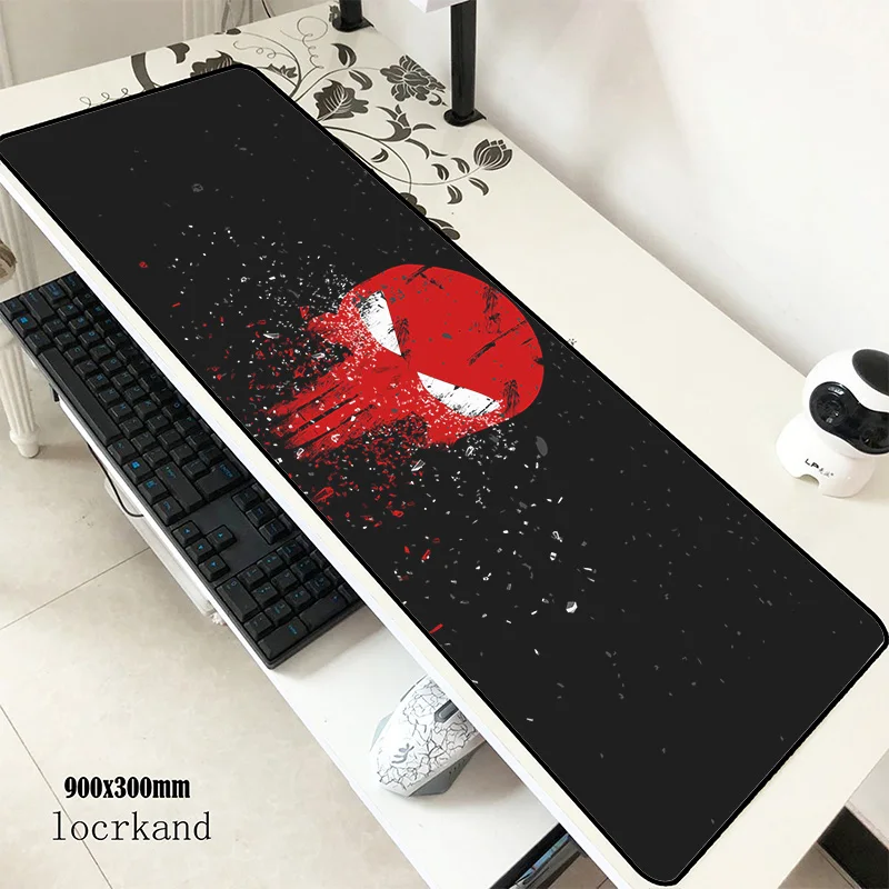 Игровой коврик для мыши с черепом 900x300x3 мм | Компьютеры и офис