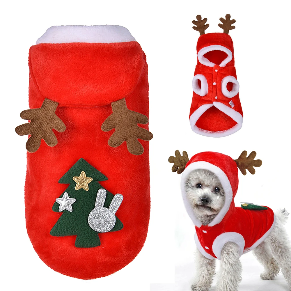 Disfraz invierno para perro y gato, Ropa de Navidad para perros pequeños, Chihuahua, Yorkshire, Terrier|Abrigos y chaquetas para perro| - AliExpress