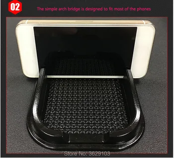 

Multifunctional mobile phone anti-skid pad accessories sticker car-styling for Jaguar xf xe x-type xj s-type f-pace XFR XKR XJR