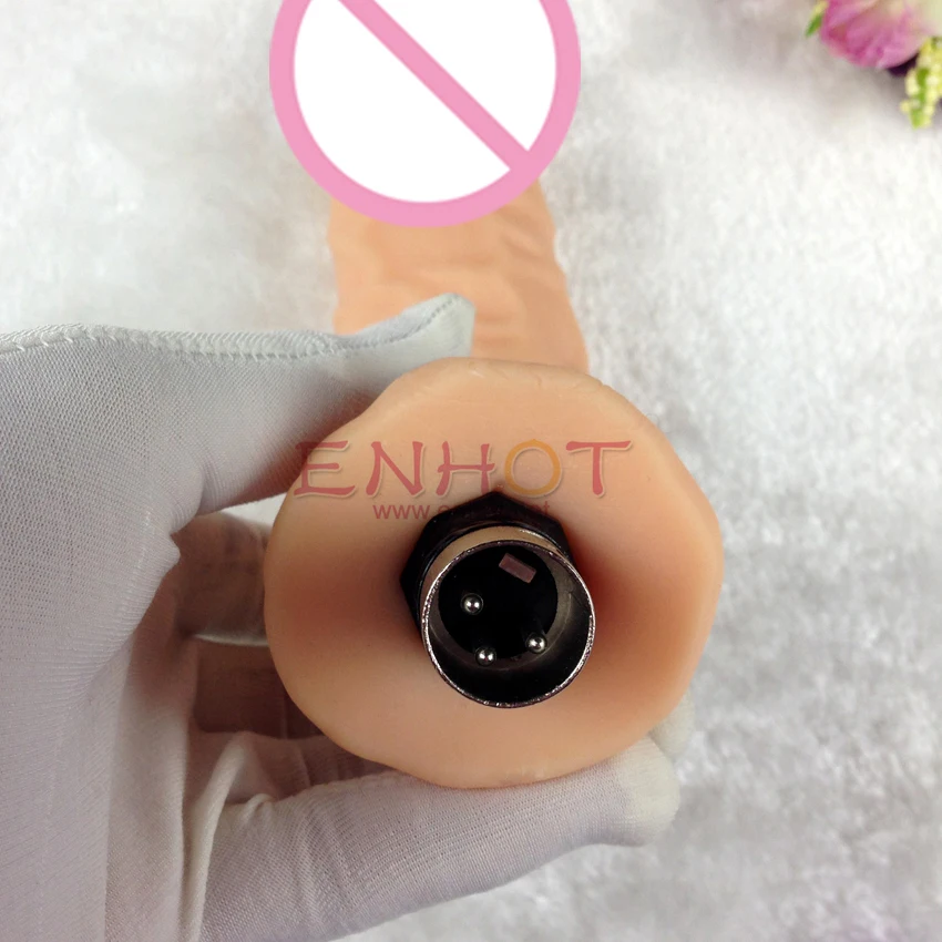 super soft dildo with high elasticity keel Sex machine attachment sex toy simulation dildo for love machine ENHOT-C-26