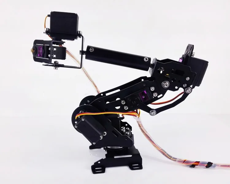 2018 DIY учебный робот соревнование 7 осей рука 7DOF DS3218 сервопривод механический