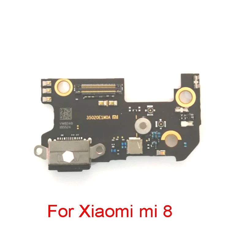 

USB Port Charger Plug Connector Flex Cable For Xiaomi Mi 8 Mi8 Dock Charging Port Board Replacement