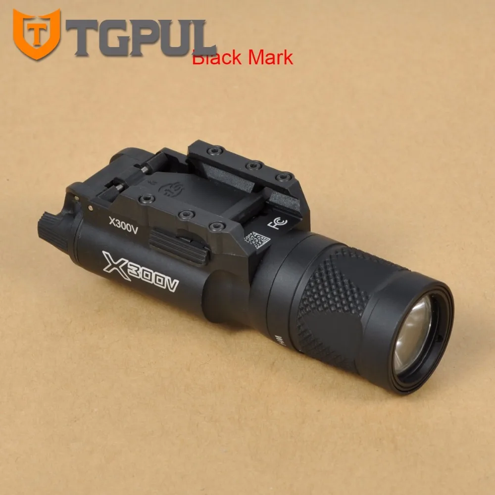 Tgul Scout Rifle Ferroviário Led Lanterna Constante Saída Momentânea Caça Spotlight Weaver Picatinny Montagem sf M300c Luz 9 Tgul sf m300c scout luz rifle ferroviário