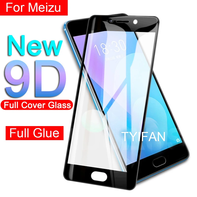 Закаленное стекло для Meizu M6 M5 M3 M8 Note защитное Tremp на Maisie Not M 3 5 6 8 m 9h|Защитные стёкла
