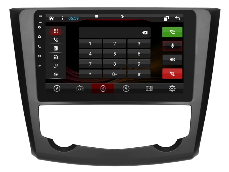 Best Elanmey android 8.1 car radio for RENAULT Kadjar accessories DSP device Gps Navigation stereo multimedia bluetooth headunit 4