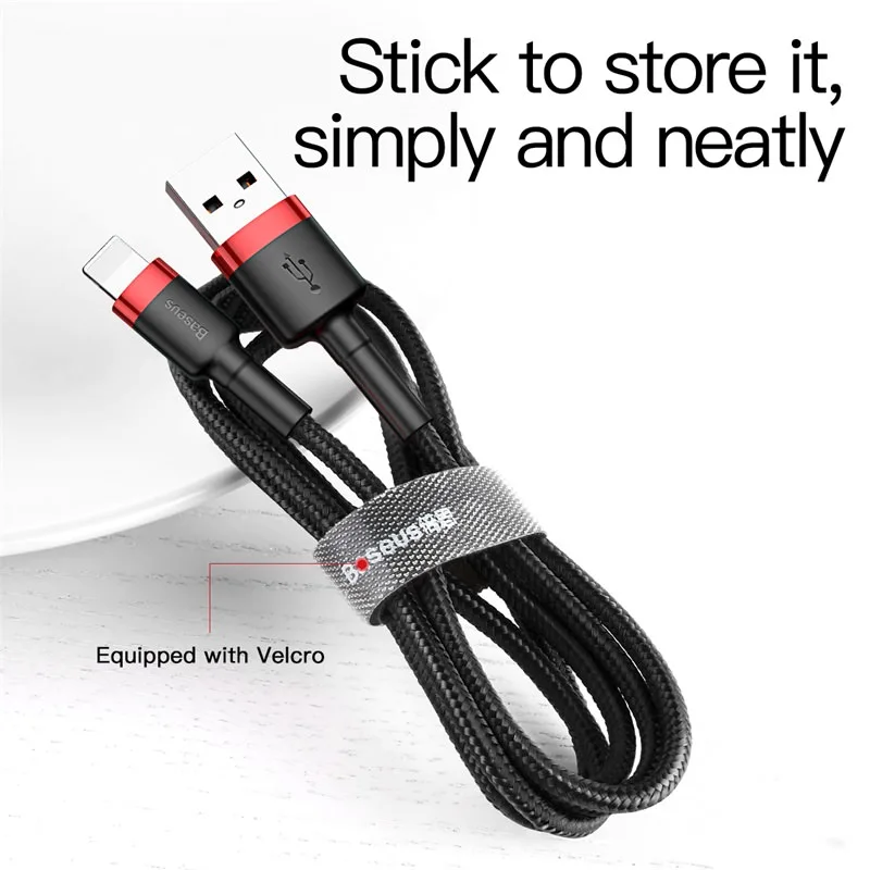 Оригинальный usb кабель с разъемом lightning короткий 0 5 м 1 2 3 зарядное устройство для